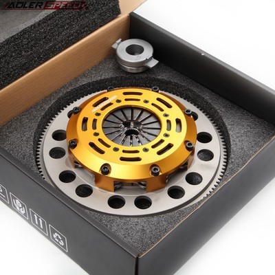 ADLERSPEED Racing Clutch Twin Disc Kit for NISSAN SENTRA SER SPEC-V 2.5L 2002-06