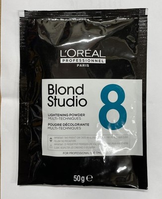 L'OREAL PROFESSIONAL BLOND STUDIO MULTI TECH POWDER 8 LIFTS BLEACH 50G