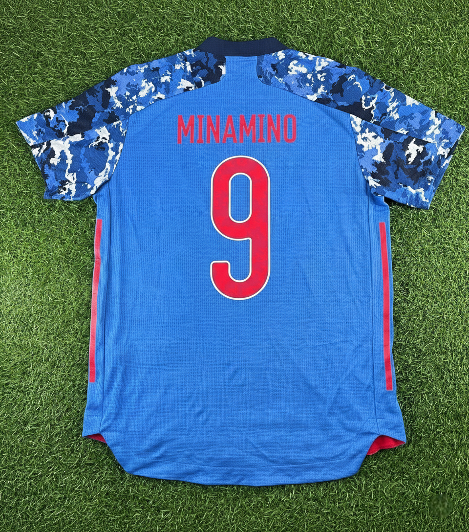 Japan 2020 Official Player Issue Jersey Shirt Kit – Minamino - JPN