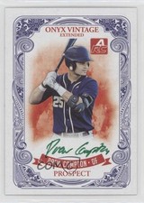 2021 Onyx Vintage Extended Green Ink Auto /50 Drew Compton #EADC Auto 4z8