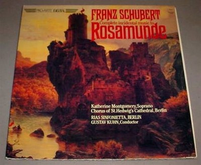 SCHUBERT ROSAMUNDE INCIDENTAL MUSIC LP GUSTAV KUHN