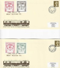 2004 Pair Or Great Western Railway Society TPO Final Run Covers