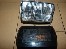 Nebelscheinwerfer Cibie Iode 35 mit Abdeckung - klar - rechteckig