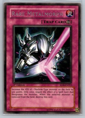 1996 Yu-Gi-OH! Rare Metalmorp RDS-EN052