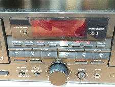 Tascam 202MKIII Stereo Cassette Deck Tape Recorder Tested 100V Power Cord Japan