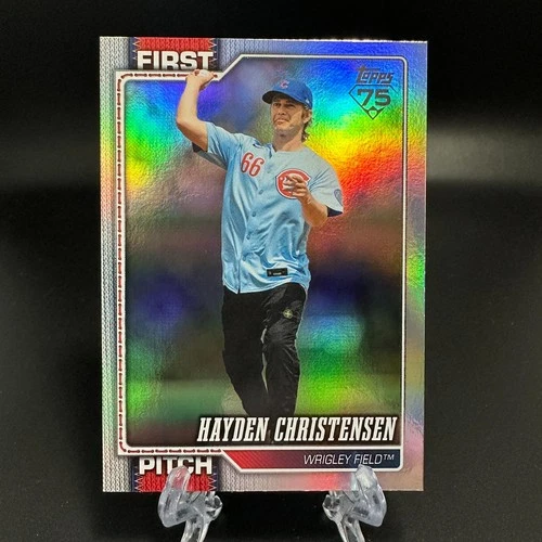 2026 Topps Series 2 - Hayden Christensen First Pitch #FP-15 Cubs