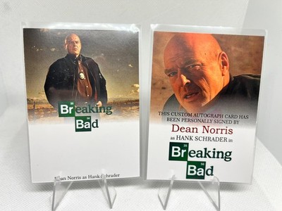Dean Norris Hank Schrader Autogrammkarte Breaking Bad individuell signierter Stil
