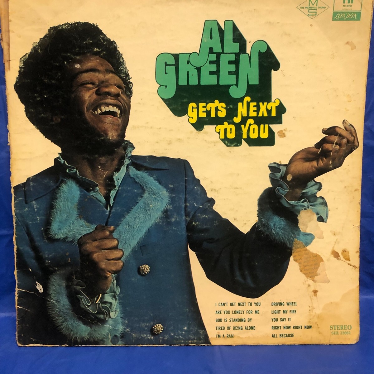 レア USオリジナル盤 Al Green Gets Next To You LP AL GREEN GET'S NEXT TO YOU - VINYL RECORD LP (COVER ONLY / NO DISC