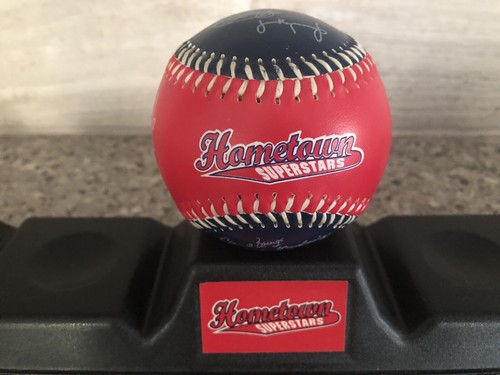 Cleveland Indians Hometown Superstars 1996 Burger King 5 MLB Baseballs and Stand - Picture 2 of 9