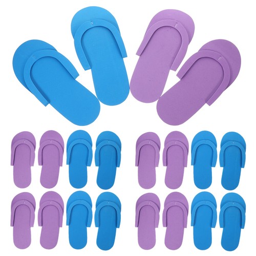 12 Pairs Pedicure Slippers Lightweight Slippers Salon Slippers Toe Spa Slippers