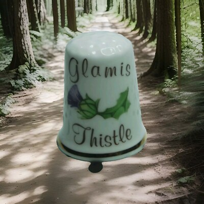 Scotland Shakespeare Macbeth Thimble Scottish GLAMIS Royal Castle Bone China