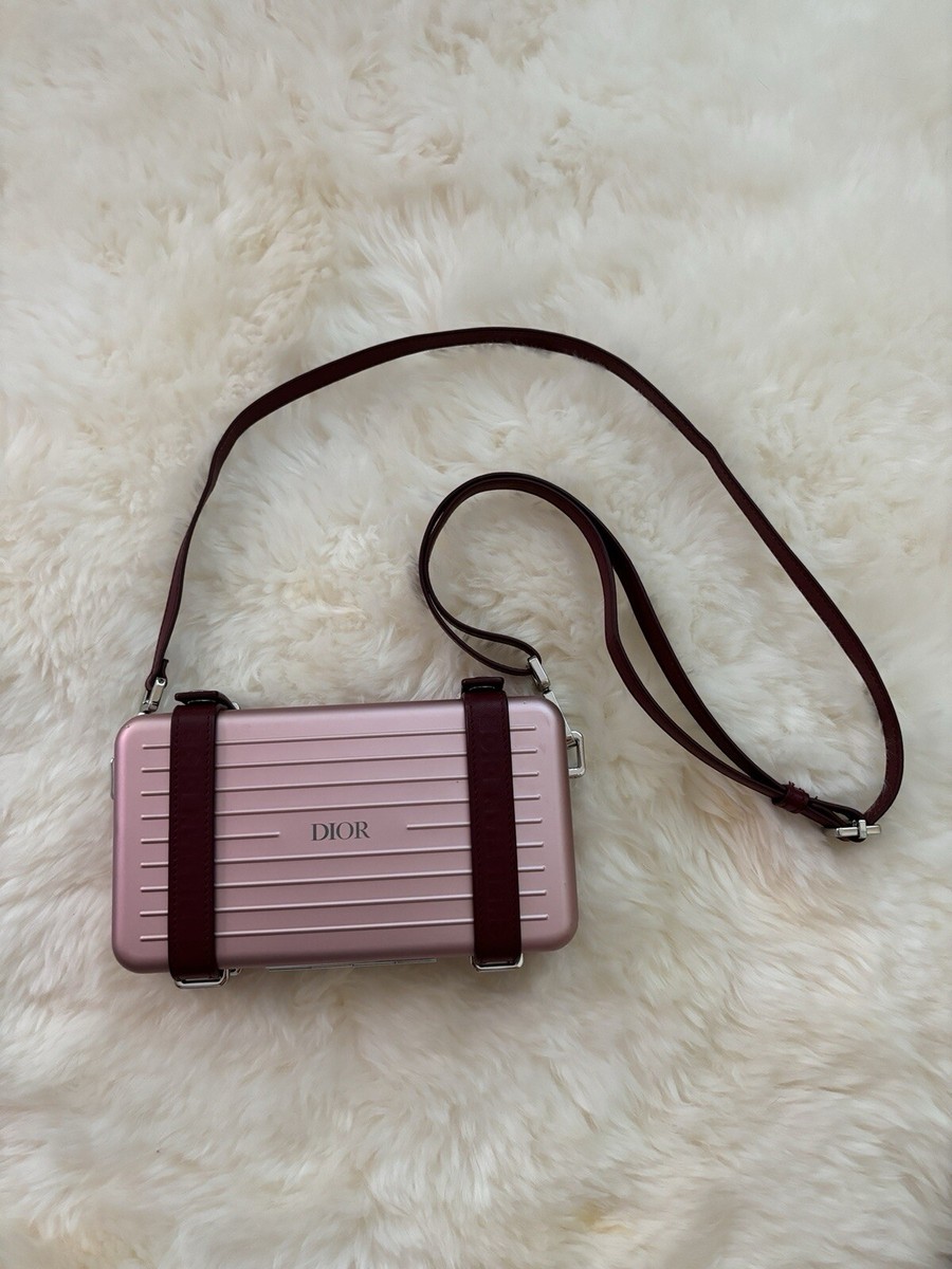 DIOR X RIMOWA Crossbody Bag (Pink) | eBay DIOR X RIMOWA Crossbody Bag (Pink) | eBay