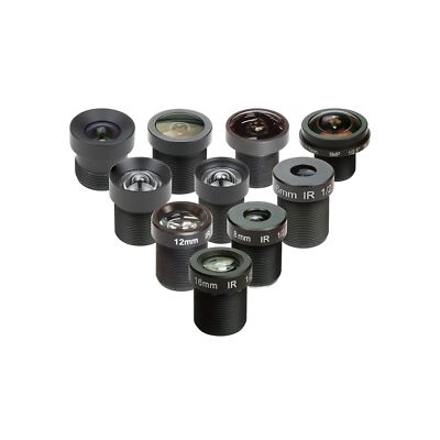 Arducam M12 Lens Set, Arducam Lens for USB Camera(1/2.7  1/2.8  1/2.