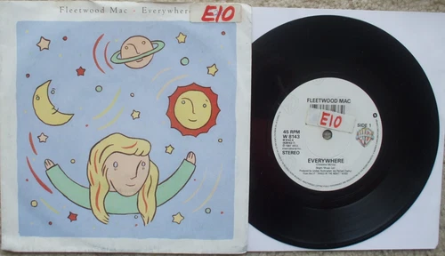 Fleetwood Mac - Everywhere / When I See You Again - EX- / VG+ 45 + PS
