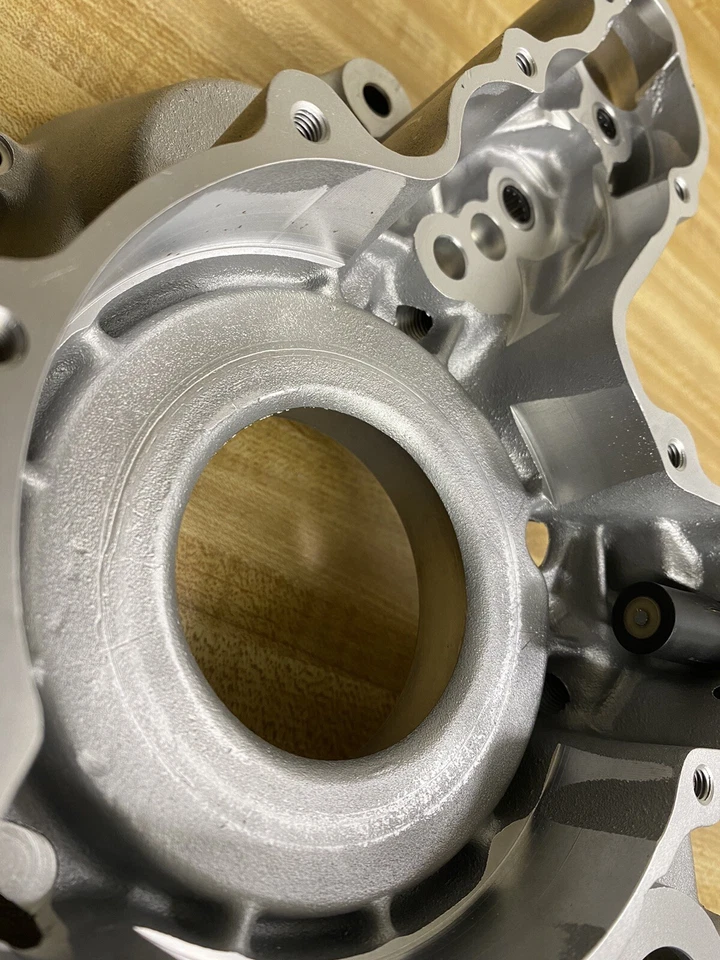 2003 03 Gas Gas EC450 EC 450 FSE OEM cárter lateral izquierdo motor extremo inferior Foto 3 de 4