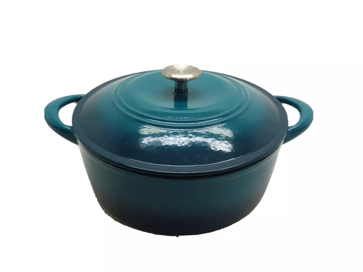 Tramontina Enameled Cast Iron 7-Quart Covered Round Dutch Oven