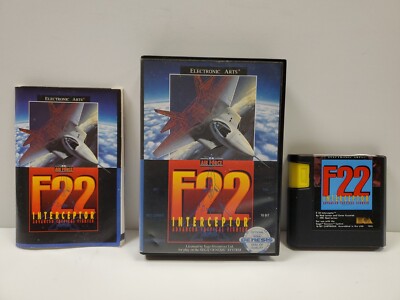 Jeu PC F22 Raptor Big Box CIB - Édition Complète, Très Bon état, Origine Belgique