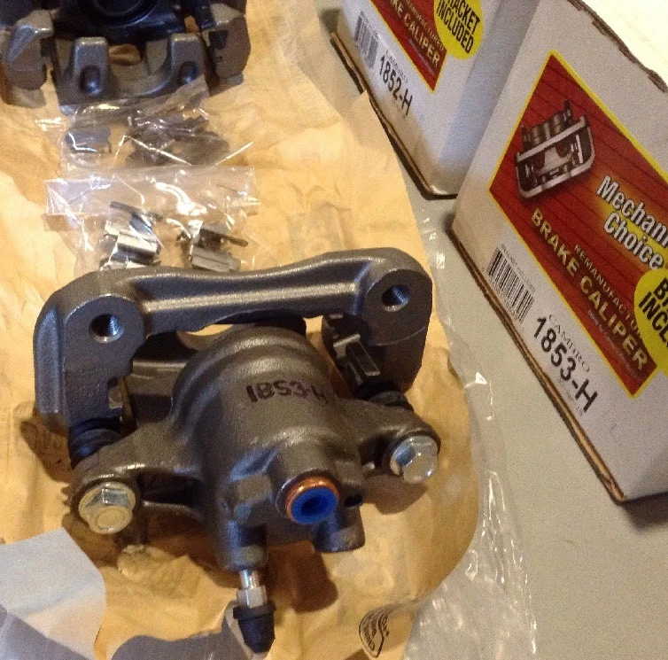 CAMBRO SEMI-LOADED REAR BRAKE CALIPERS & BRACKET LEXUS ES 300 TOYOTA CAMRY 00-07 - Image 3 of 4