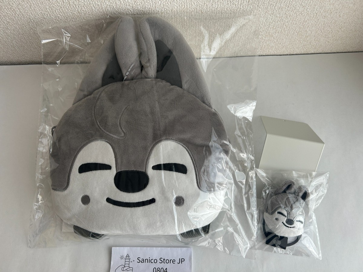 Stray Kids Wolf Chan ミニフェイスポーチ バンチャン Stray Kids Wolf Chan ミニフェイスポーチ バンチャン Stray