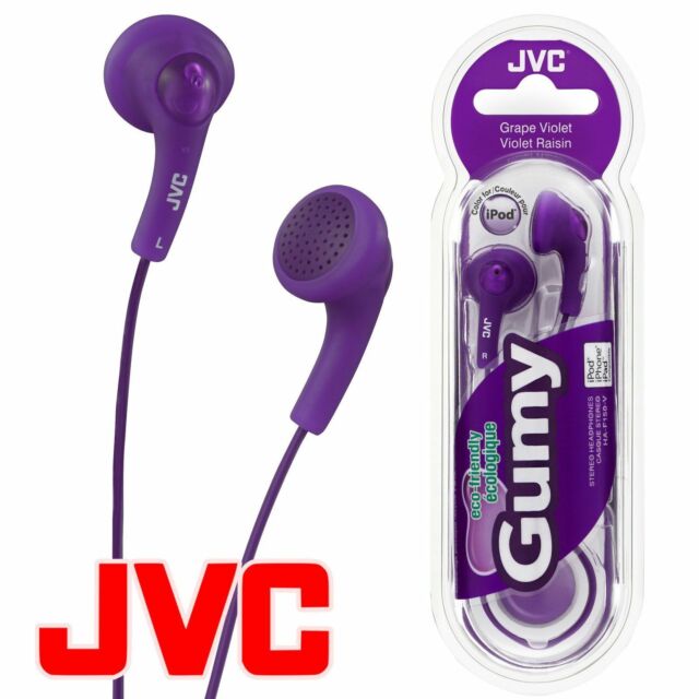JVC HA-f14 Gumy Headphone Earphones for iPod MP3 mobliephones BRAND NEW in BOX