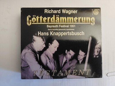Richard Wagner Götterdämmerung 1951 Wagner - Gotterdammerung Bayreuth 1951 - Knappertsbusch - 4CD