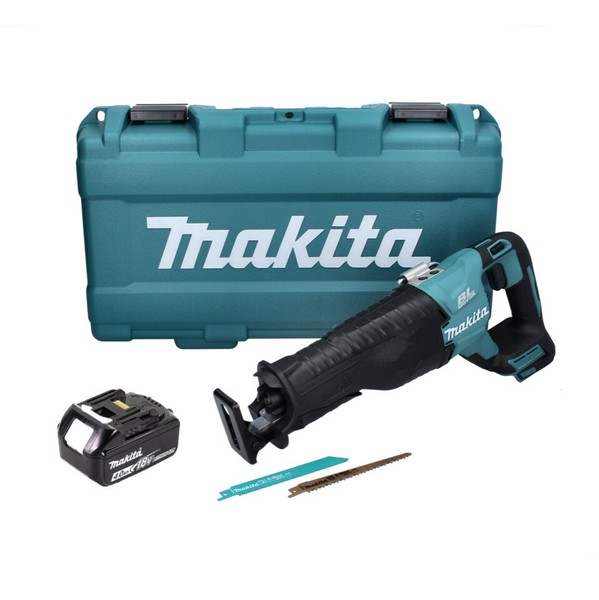 Makita Djr 187 M1K Akku ReciprosäGe 18 V Brushless + 1X Akku 4,0 Ah + Koffer-image