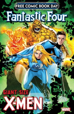 FCBD 2025 Fantastic Four Giant-Size X-Men #1 Three 3 Pack Pre Order 5/3 Marvel