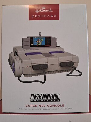 2022 Hallmark Keepsake Ornament Nintendo Super NES Console NIB Free  Shipping 763795705955|