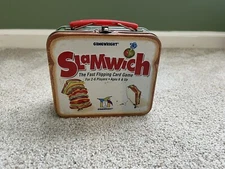 Slamwich Fast Flipping Card Game COMPLETE Gamewright 2005 Collectible Tin