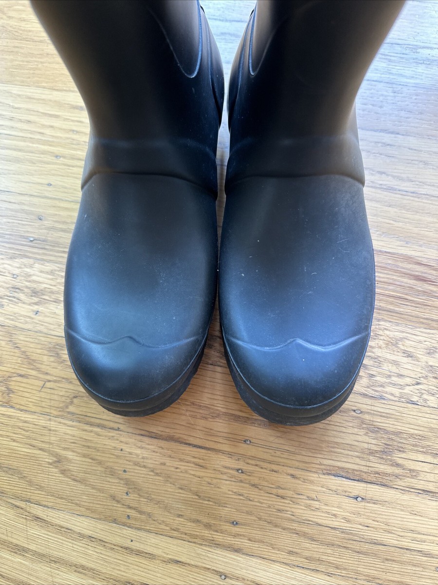 HUNTER W ORG TALL EXAG BKL ブラック 6UK 25cm Hunter Women's Original Tall Black Adjustable Rain Boot Black