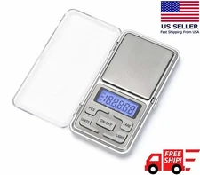 Portable 200g x 0.01g Mini Digital Scale Jewelry Pocket Balance Weight Gram LCD