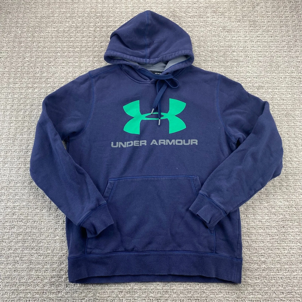 Under armour hotsell hoodie green men