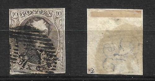 Belgium 1849 Scott 1st used - 18/8
