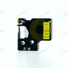 40918 BLACK ON YELLOW TAPE COMPATIBLE DYMO D1 CASSETTE LABELMANAGER 9mm