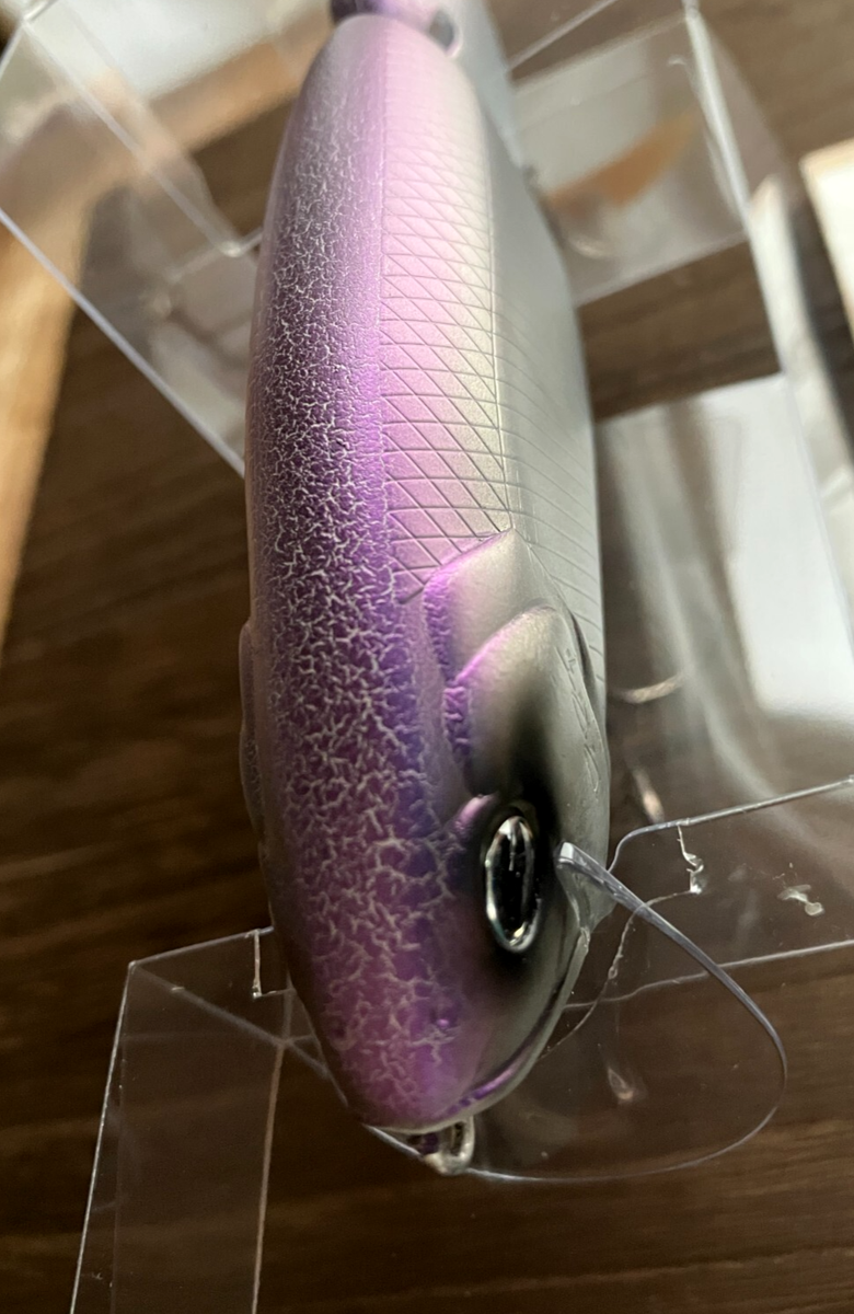 DRT TINY KLASH Grind Purple LTD Color 2oz Big Swimbait Low Float