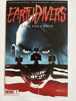 EARTHDIVERS 1 NM COVER A FIRST PRINT -OPTION 20TH TELEVISION IDW PUBLISHING 2022