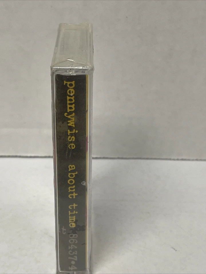 Pennywise  About Time Cassette Tape Epitaph Records Punk 90s  1995 Rare Sealed - Image 3 of 4