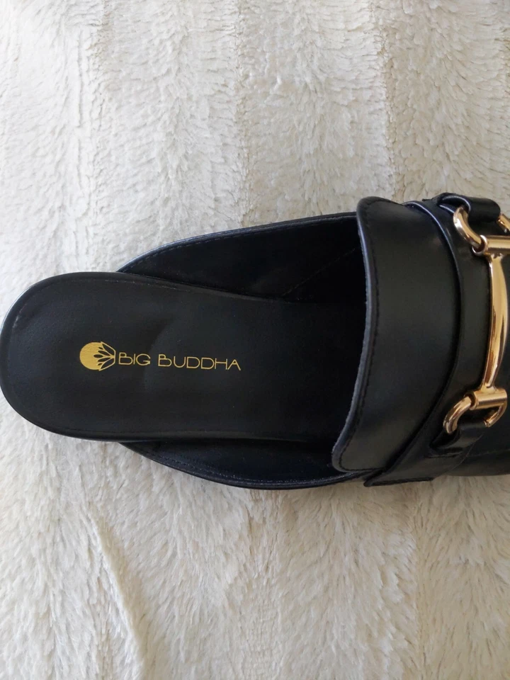 Mocasines de cuero Big Buddha - EE. UU. 9,5 para hombre - auténticos Foto 2 de 3