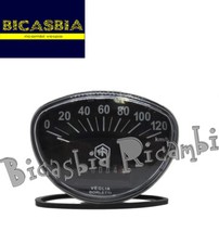 9934 - CONTACHILOMETRI NERO LANCETTA BIANCA VESPA 125 PRIMAVERA ET3 GTR TS