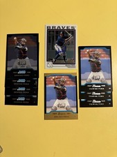 2004 Bowman Brayan Pena RC (9) Card Lot w/ Gold + Topps Chrome Auto