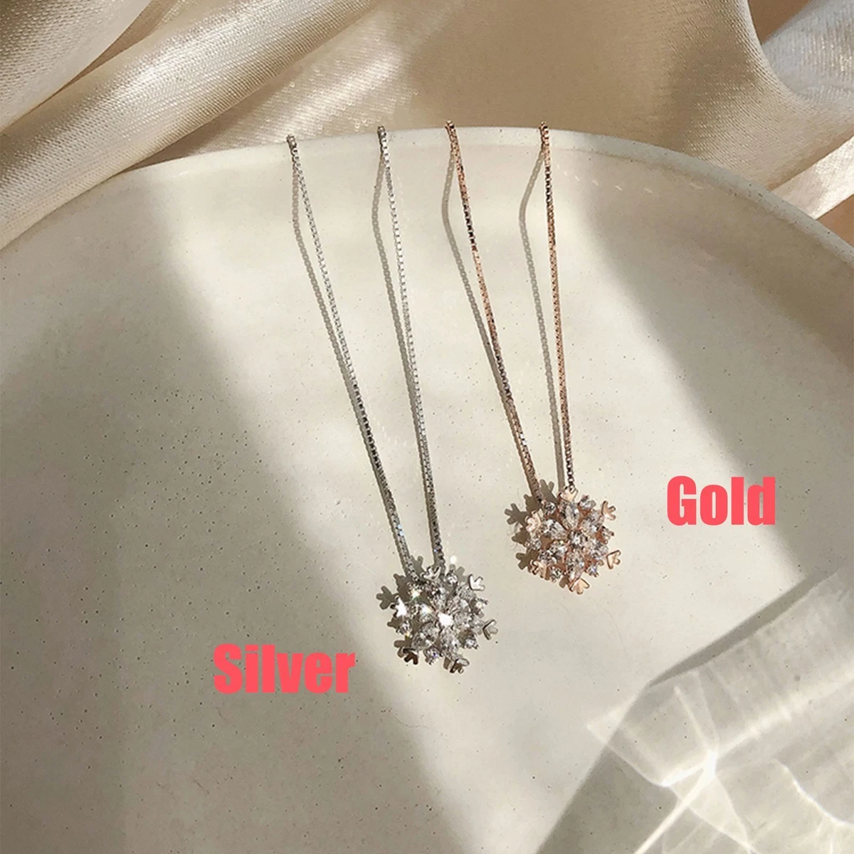 Hot diamonds shop snowflake necklace