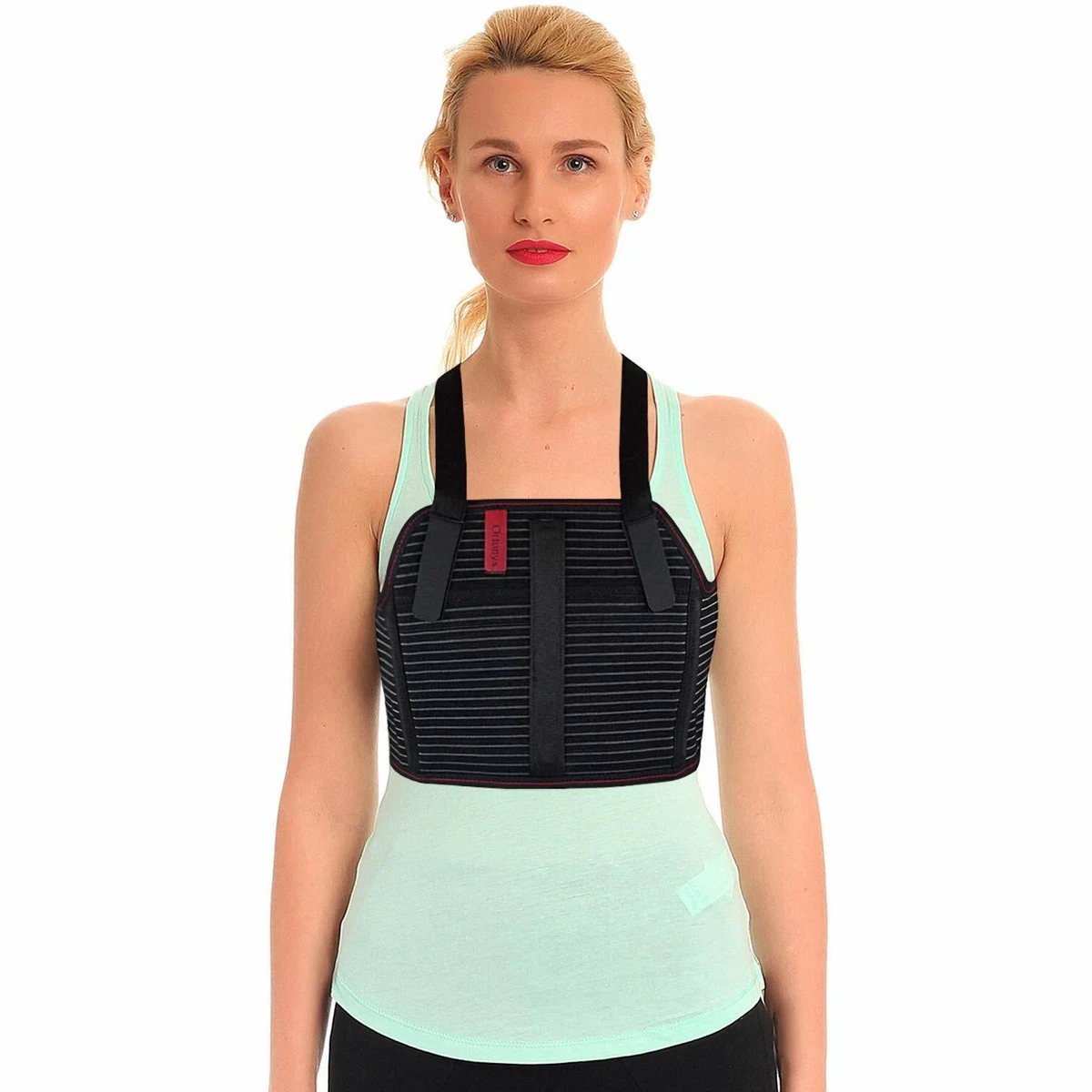 Rib and Chest Support Brace with front Stay