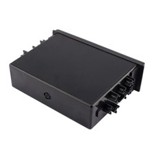 Double Din Dash Drink Cup Holder Radio Pocket Storage Box Plastic Black For Car