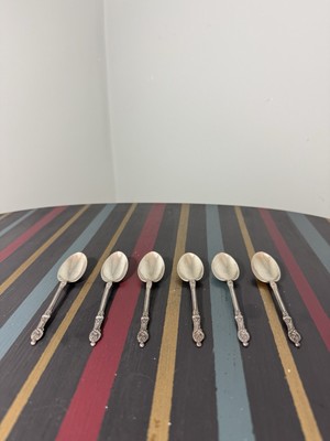 Antique Sterling Silver x Apostle Tea Spoons John Henry Potter