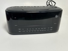GE 7-4852A General Electric Alarm Clock AM/FM Radio TESTED