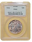 1942 Proof Walking Liberty Half Dollar  PCGS PR66