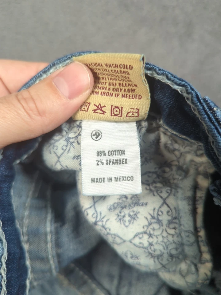 Big Star Jeans Remy Low Rise Fit Bootcut Y2K Denim Embroidery Women 27R (29x31)  - Image 4 of 4