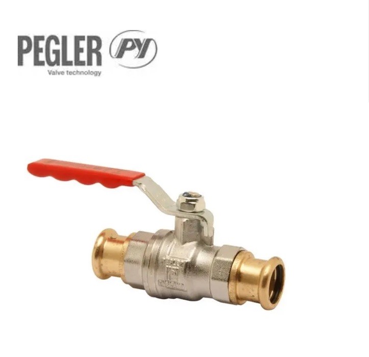 PEGLER PS500 PRESS BRASS BALL VALVE DN15 242301