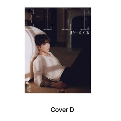 BTS JUNGKOOK ELLE Magazine Jan 2026 (9 Types) | eBay
