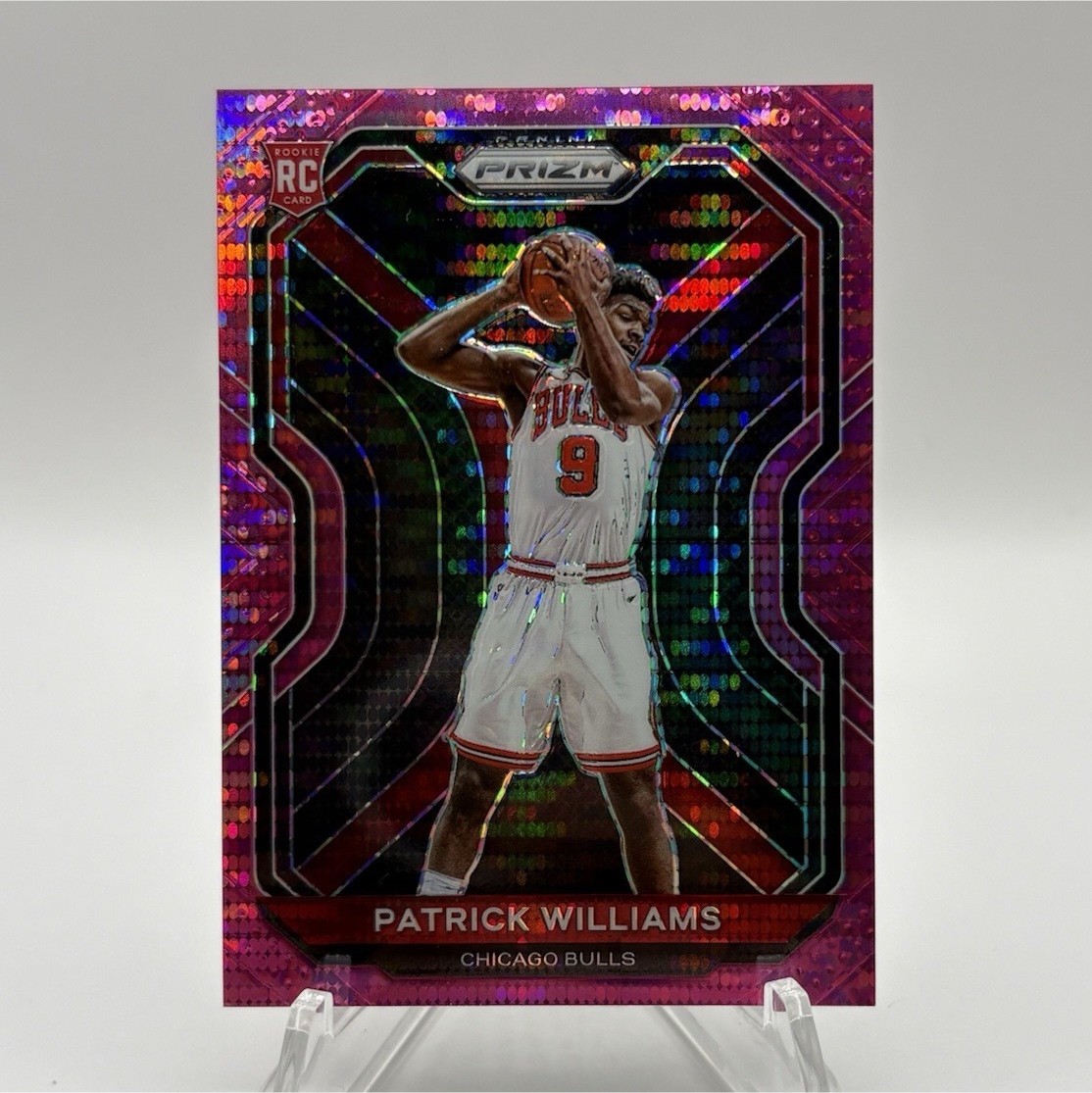 2020-21 Panini Prizm Patrick Williams Pink Pulsar Prizm Rookie #288 /42